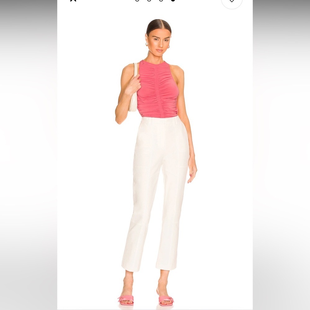 Johnathan Simkhai Jesslyn Pant in cream